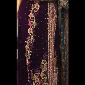 Habdmade crystal dress